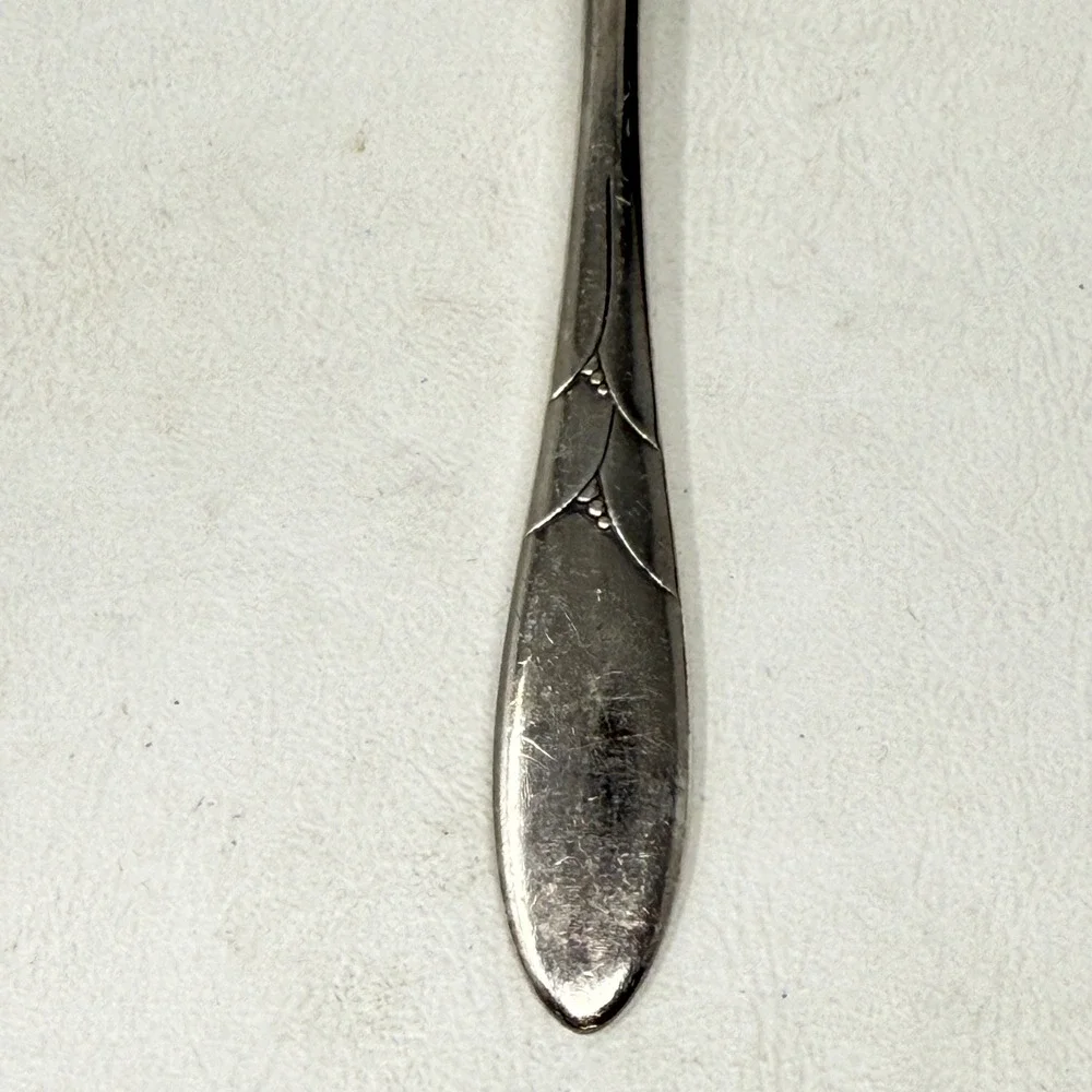 Lady Hamilton Oneida 1932 Silverplate 6 Pc 2 Ea French Knife Dinner Fork Spoon
